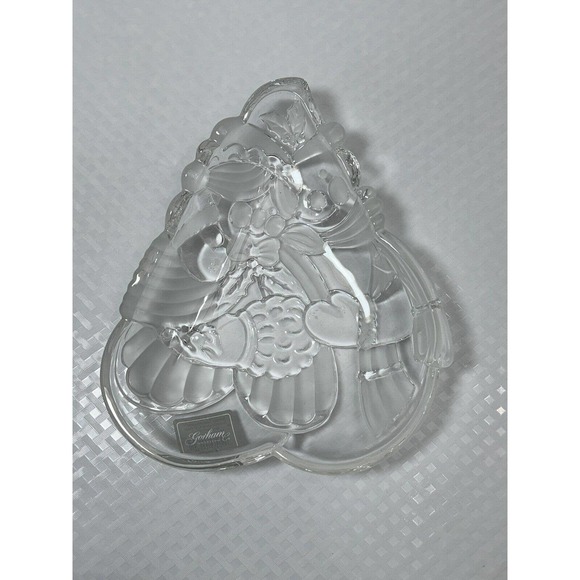 Gorham Snowy Sweethearts Candy Dish 8.5 inches-Made In Germany - Picture 3 of 12